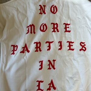 No More Parties in LA Yeezus Sweatshirt - Size M